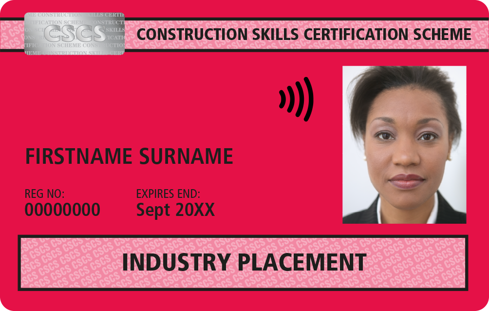 Buy Industry Placement CSCS card