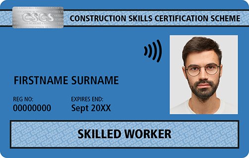 how to get a blue cscs card without nvq