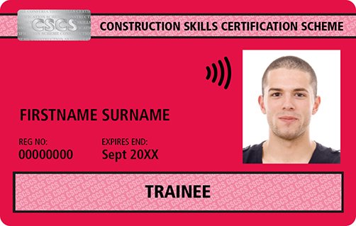 Buy Trainee CSCS card